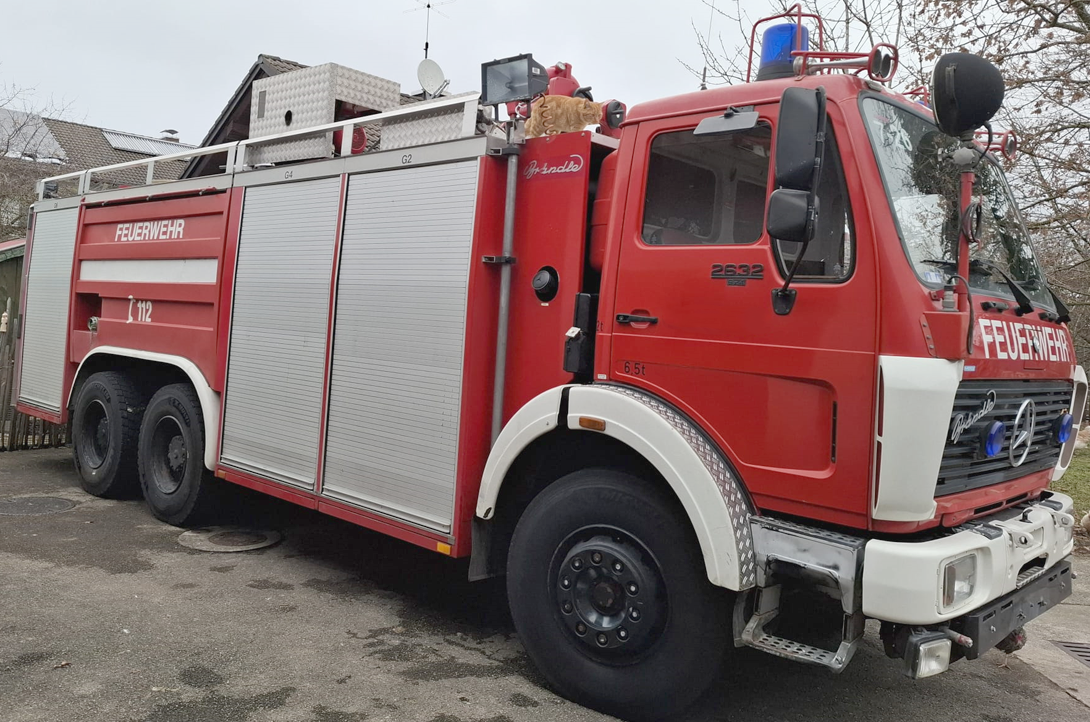 Verein spendet Space Eye ein Feuerwehrauto – und sucht noch Ausrüstungsgegenstände